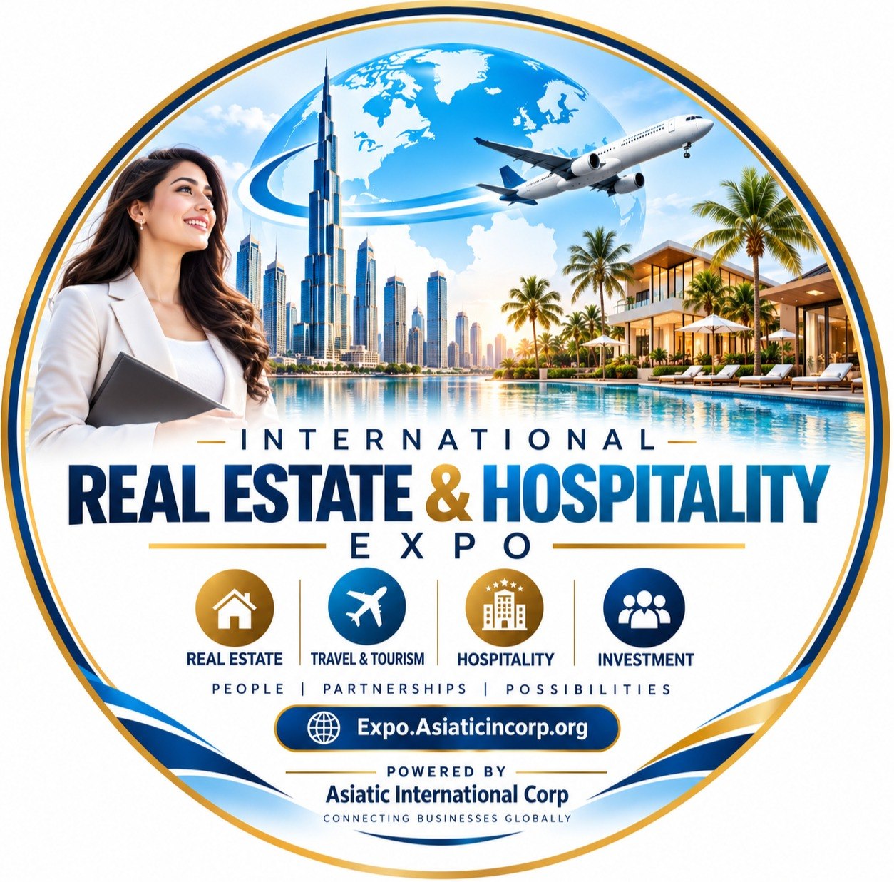 International Real Estate and Hospitality Expo 2026 artwork